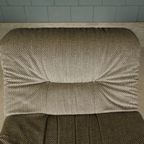 Mid-Century Modulaire Bank – Velours Pepitastof – Jaren 70 thumbnail 17