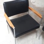 Set Van 2 Thereca  Stoelen / Fauteuils Bauhaus Stijl Strakke Vintage Stoelen thumbnail 4