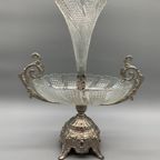 Antiek Centerpiece Tafelstuk Kristal thumbnail 11