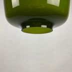 Green Opaline Glass Pendant Lamp 'Kreta' By Holmegaard By Jacob Bang 1960 thumbnail 6