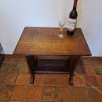 Art Deco Bijzettafel, Sidetable, Tafel, Lectuur Tafeltje thumbnail 5