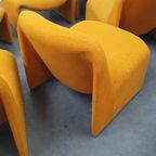 12 Alky Artifort Fauteuils Piretti Castelli / Her Te Stofferen thumbnail 4