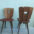 Brutalist Pubstoelen Jaren 50 (Diverse Soorten, Meerdere Beschikbaar) thumbnail 5
