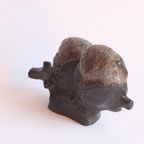 Ceramic Owls Sculpture By Elisabeth Vandeweghe For Perignem 1970S, Belgium. thumbnail 10