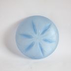 Blue Glass Papyrus Bowl By Verlys Verrerie, 1930S thumbnail 7