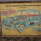 Prachtige Ingelijste Oude Les Poster Van Robert Bosch, Stuttgart 1950S thumbnail 13