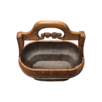 Oude Chinese Houten Wateremmer thumbnail 5