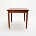 Mid-Century Danish Dining Table With Dutch Pulls, 1970’S. thumbnail 9