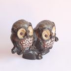 Ceramic Owls Sculpture By Elisabeth Vandeweghe For Perignem 1970S, Belgium. thumbnail 19