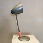 Mid Century Industrial Desk Lamp By Apolinary Galecki For Stoleczne Zaklady Metalowe, 1960S thumbnail 4