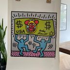 Keith Haring (1958–1990), Andy Mouse, 1986. thumbnail 3