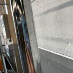 Vintage Staande Rek / Vitrine / Etagere In Chroom thumbnail 6