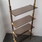 Belgo Chrom Glass Brass Freestanding Wall Unit Regency Bar thumbnail 16