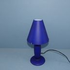 Blauwe Ikea Paddenstoellamp thumbnail 3