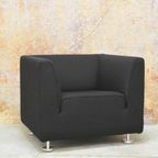 Zwarte Stoffen Gelderland 4800 Design Fauteuil! thumbnail 3