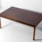 Mid-century Palissander Minimalistische Uittrekbare Eettafel Van Alfred Hendrickx, 1960 thumbnail 5