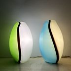 Set Of 2 Eglo Glass Table Lamps , 1990S thumbnail 4