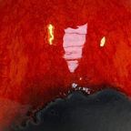 Bolvormige Keramische Lamp In West Germany Stijl, 1960'S thumbnail 9