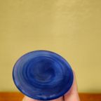 Set Van 6 Vintage Wijnglazen Wijn Glazen Blauw thumbnail 4