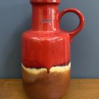 Ceramic Jug Vase By Scheurich Germany Model 408-40 thumbnail 7