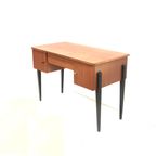 Vintage Elegant Bureau Met Zwarte Poten Gemaakt In De Jaren '60 thumbnail 8