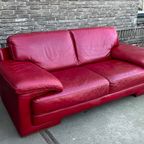 Natuzzi Bank. Leer. Italië. thumbnail 2