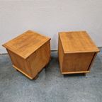 2 Vintage Nachtkastjes Nightstands Jaren 50 Nachtkastje thumbnail 10