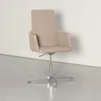 Ld Seating Harmony 832-Ra-Pra Designvergaderstoel, Taupe, Draaibaar Onderstel thumbnail 2
