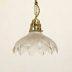 Antieke Holophane Hanglamp thumbnail 2