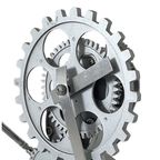 Vintage Clock - 80’S/90’S - Exposed Gears - Shaped Like A Little Man - Extendable Arms And Legs - thumbnail 8