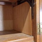 Vintage Mid Century Massief Eiken Kast, Raf Staverton thumbnail 17