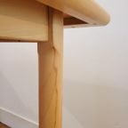 Vintage Deense Eettafel In Beukenhout Van Gudme Uit 1970 thumbnail 12