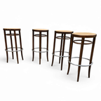 4 X Thonet 82 / 204 Rh Stool thumbnail 7