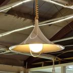 Vintage Heksenhoed Lamp Wit 70s thumbnail 3