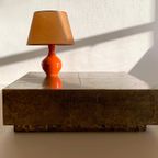 Vintage Brutalist Sarreid Ltd. Brass - Clad Salontafel thumbnail 9