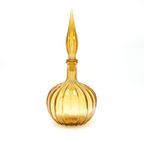 Empoli Genie Grote Glazen Stolpvaas Amber thumbnail 2