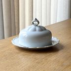 Vintage White Porcelain Butter Dish thumbnail 7