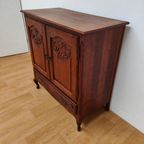 Vintage Queen Ann Barkast Wandkast Buffetkast Dressoir 803 thumbnail 3