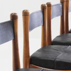 Bernini Vintage Italiaanse Eetkamer Stoelen Van Silvio Coppola, Set Van 6 thumbnail 5