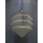 Art Deco Hanglamp Met Lampion Kap thumbnail 5