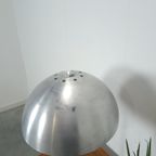 Zilverkleurige Tafel Bollamp Vintage Tafellamp thumbnail 6