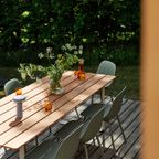 Muuto / Fiber Outdoor Side Chair / Set 6 Stuks / Dusty Green thumbnail 9