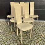 Set Van 6 Quia Stoelen- Elana B Model - Italië Jaren 90 thumbnail 10