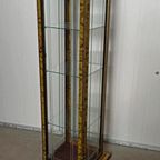 Vintage Vitrinekast Met Spiegel, 125 Cm thumbnail 16