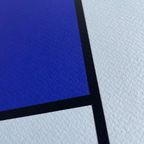 Piet Modrian (1872-1944), Composition With Blue, 1935, Printed In Italy thumbnail 4