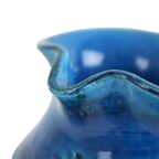 Blauwe Bitossi Vaas Oorvaas Rimini Blue Aldo Londi Design Sixties thumbnail 10