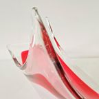 Vintage Murano Schaal Roze Glazen Schaal thumbnail 10
