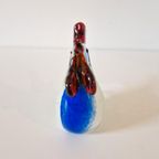 Vintage Glazen Haan Mondgeblazen Glaswerk Beeldje thumbnail 3