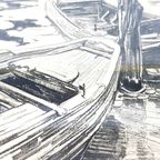 Pieter Dupont (Amsterdam 05-07-1870 – Hilversum 07-02-1911) - Ets - 1895 thumbnail 5