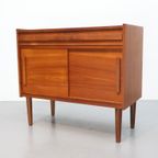 Vintage Deens Dressoir Teak Schuifdeuren thumbnail 9